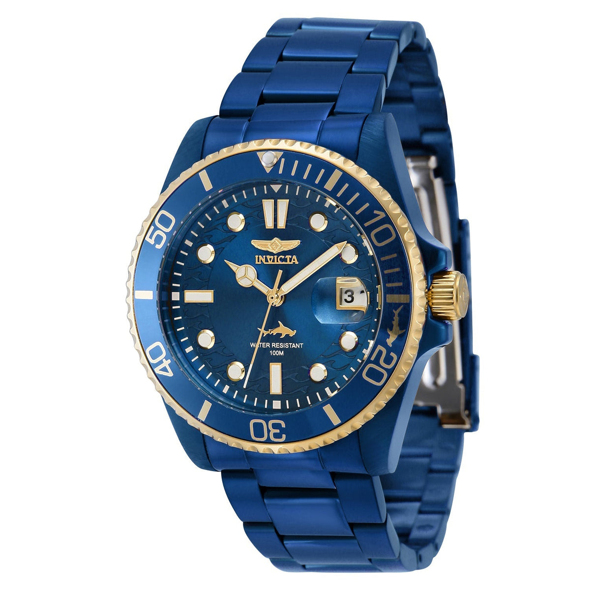 Invicta Women's 38mm Blue Dial Quartz Watch