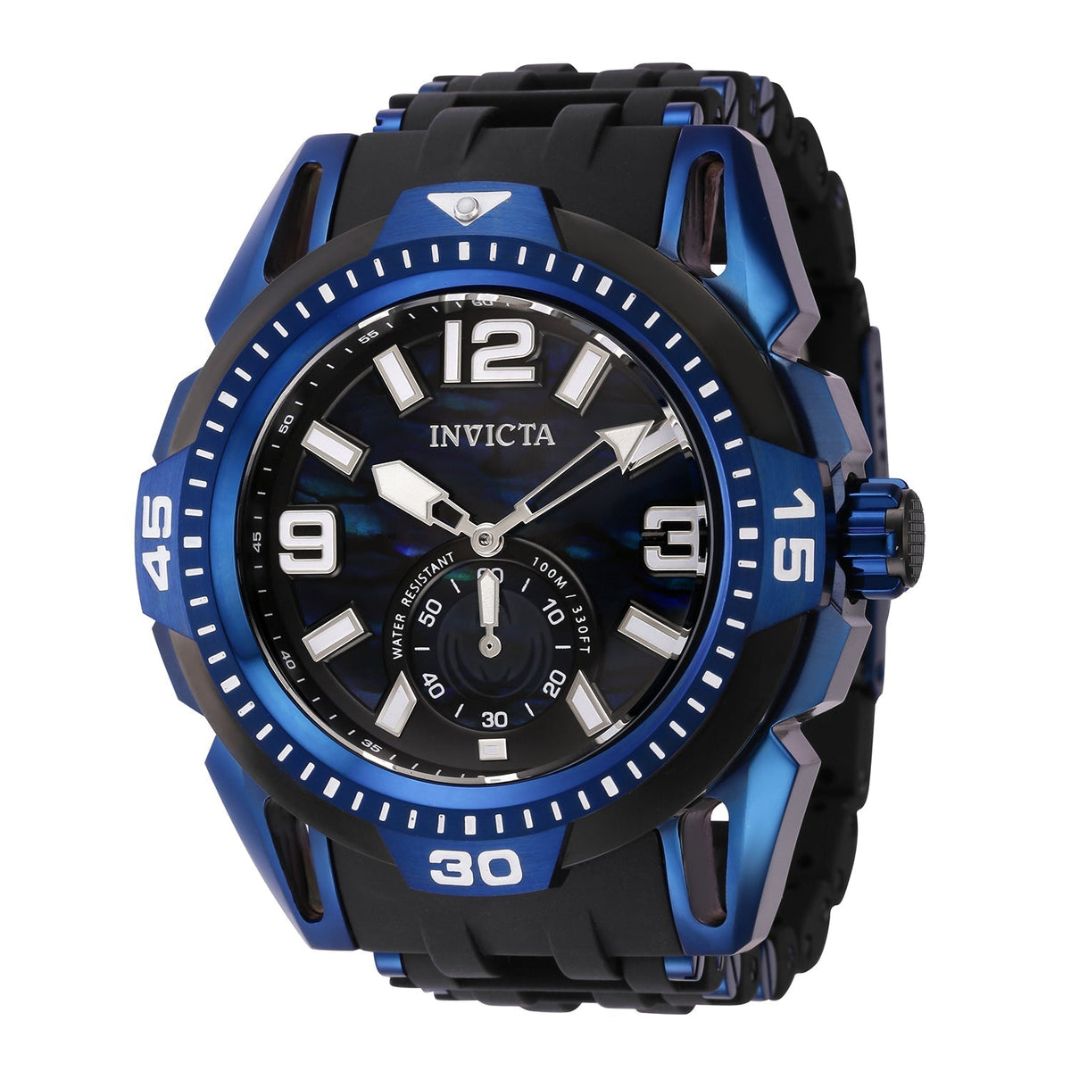 Invicta Men's 52mm Blue Dial Quartz Watch