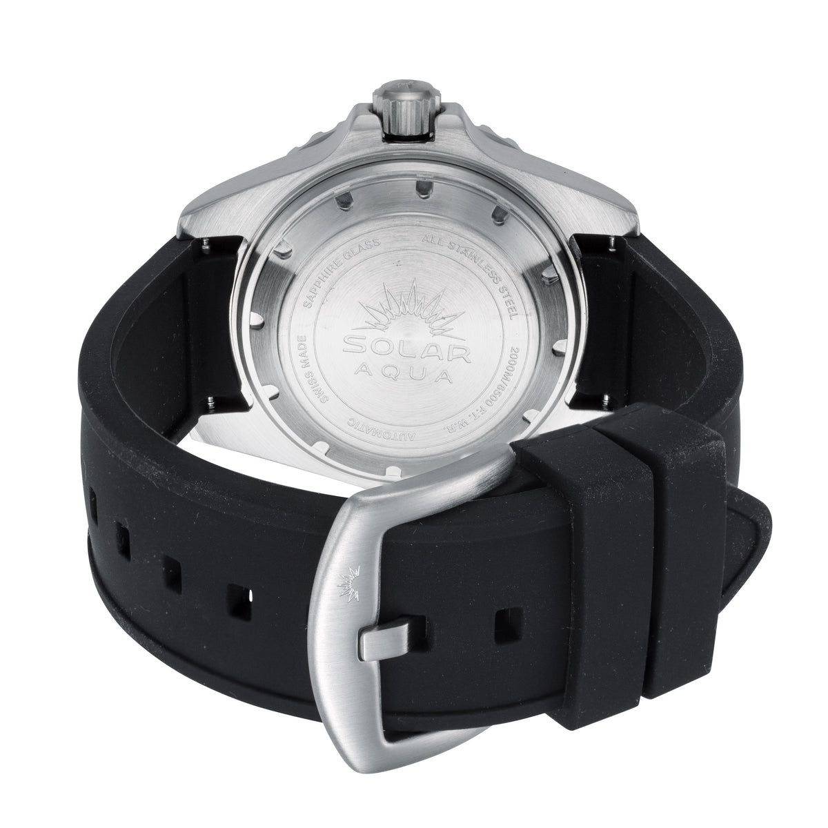 Solar Aqua Men's Deep Bay 45mm Green Dial Automatic Watch