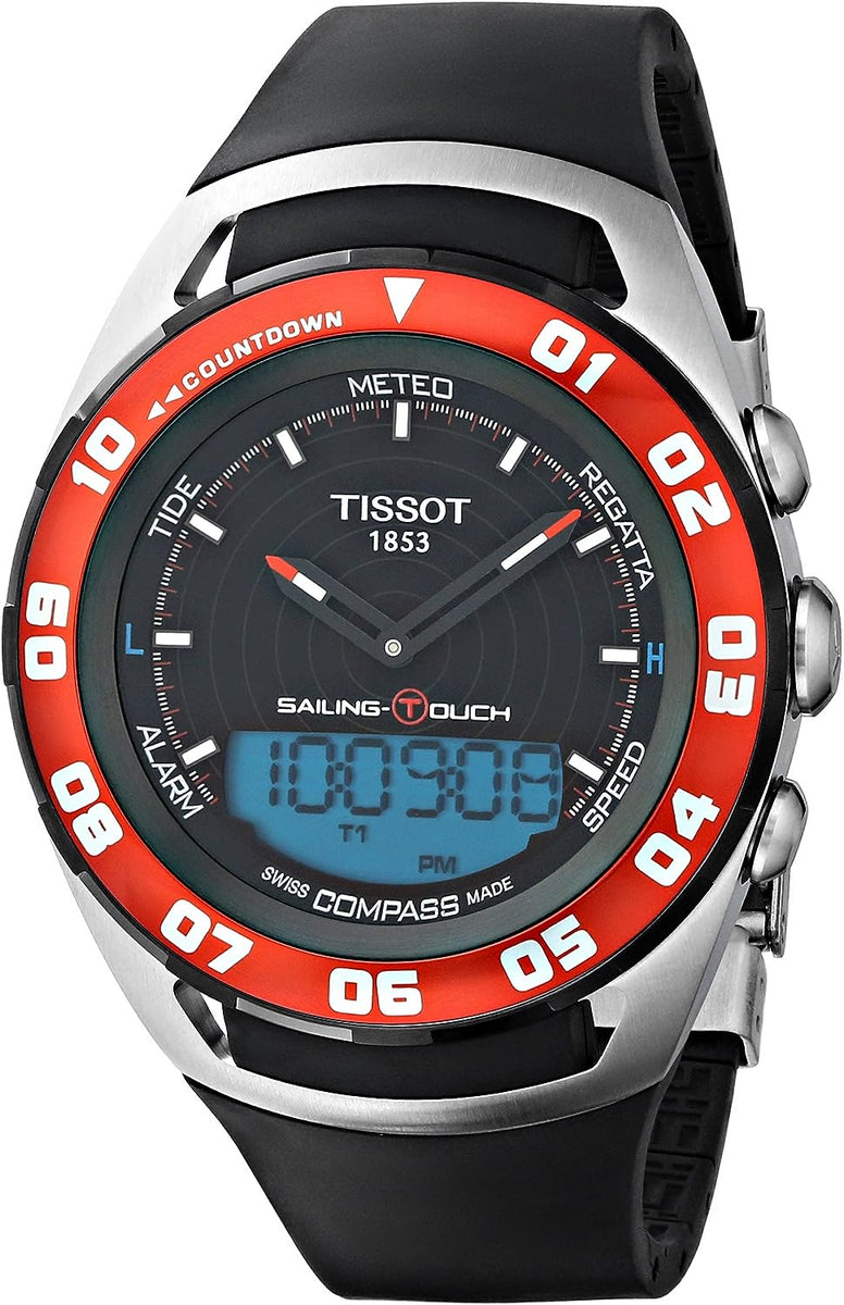 Tissot Men's T0564202705100 Sailing-Touch Quartz Watch