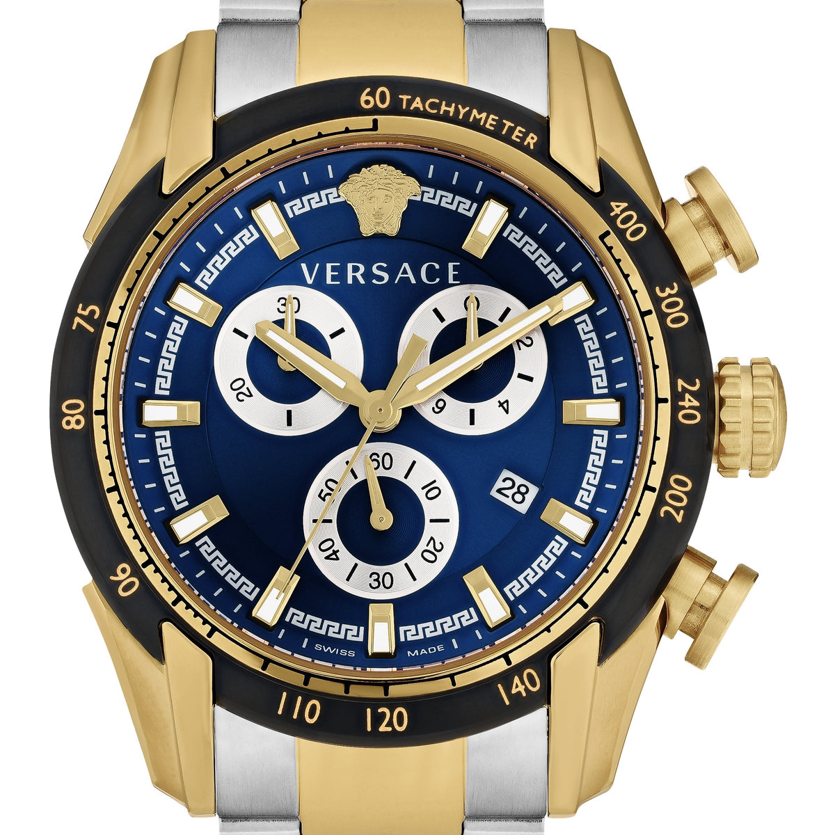 Versace Men's VE2I01021 V-Ray 44mm Quartz Watch
