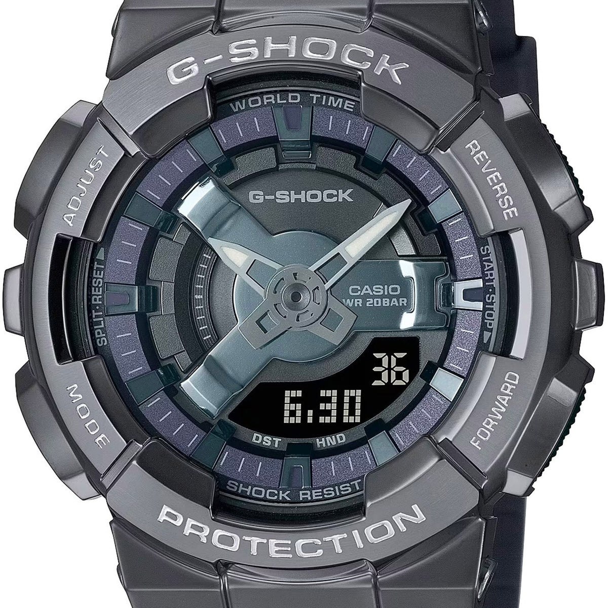 Casio G-Shock Men's GM-S110B-8AER 44mm Quartz Watch