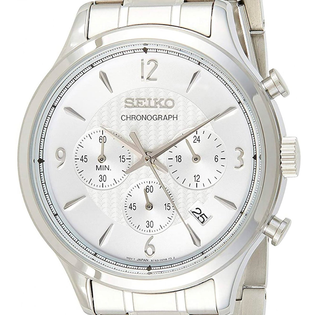 Seiko Classic Men's SSB337P1 44mm Quartz Watch