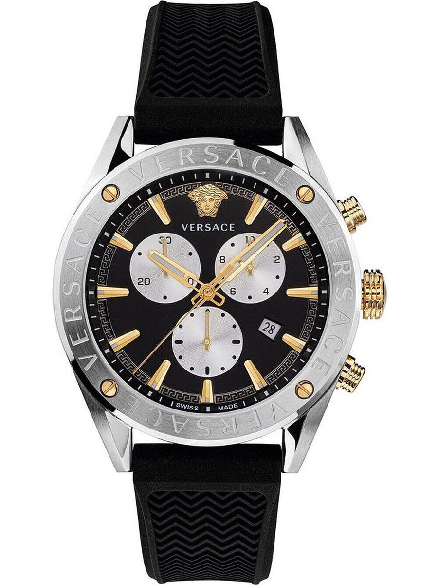 Versace Men's VEHB00119 V-Chrono 44mm Quartz Watch