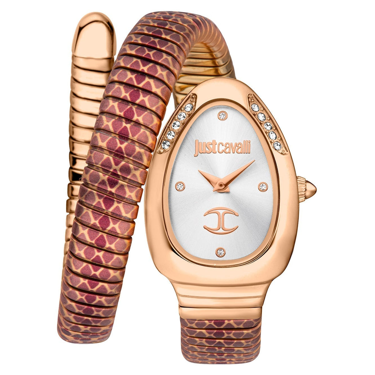Just Cavalli Women's JC1L251M0065 Signature Snake 22mm Watch