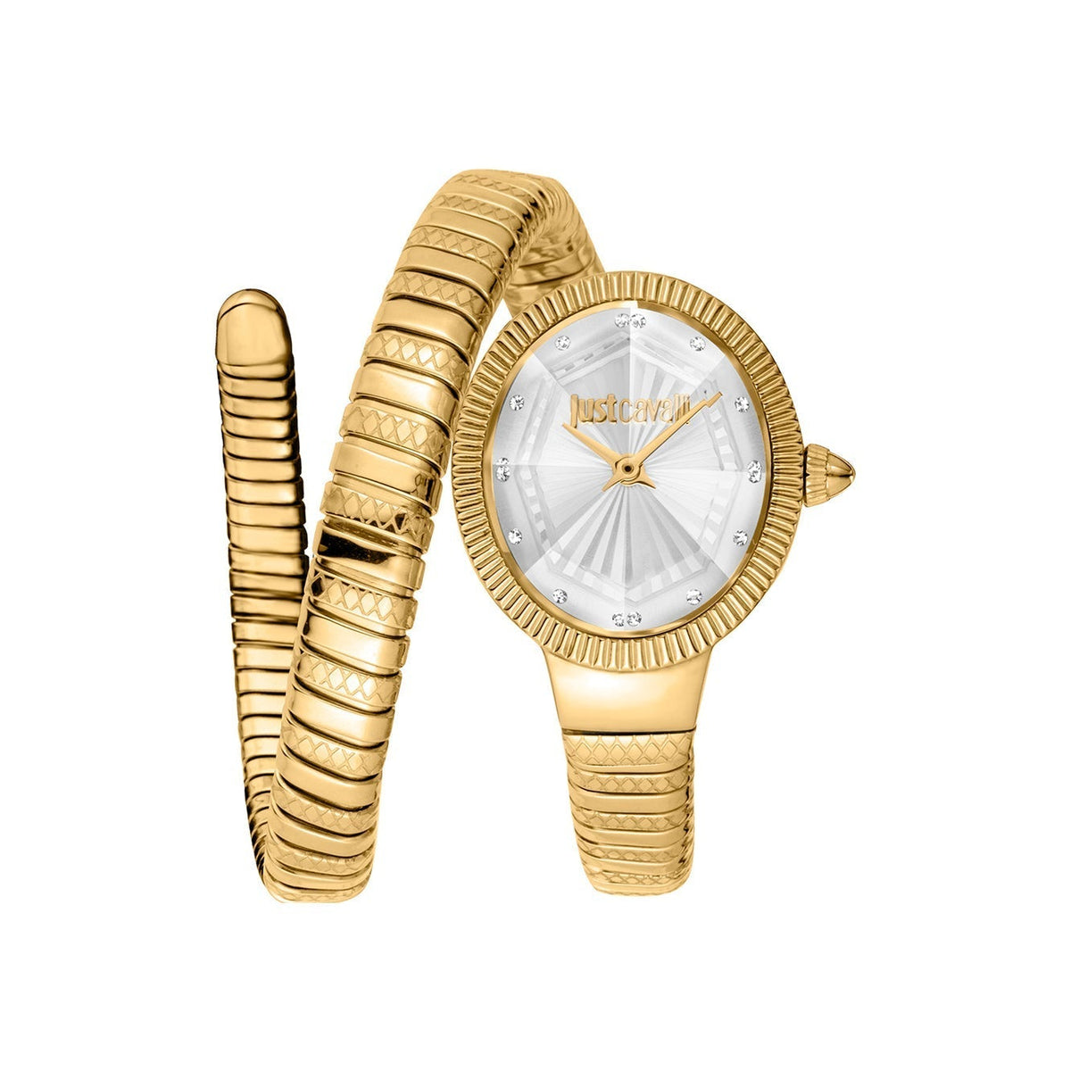 Just Cavalli Women's JC1L268M0025 Signature Snake Ardea 22mm Quartz Watch