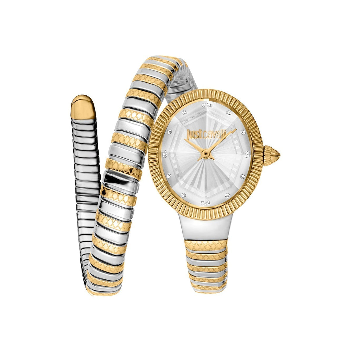 Just Cavalli Women's JC1L268M0055 Signature Snake Ardea 22mm Quartz Watch