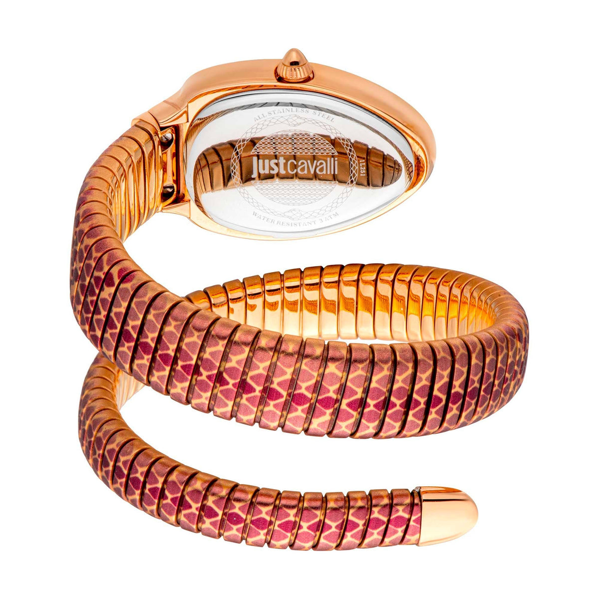 Just Cavalli Women's JC1L251M0065 Signature Snake 22mm Watch