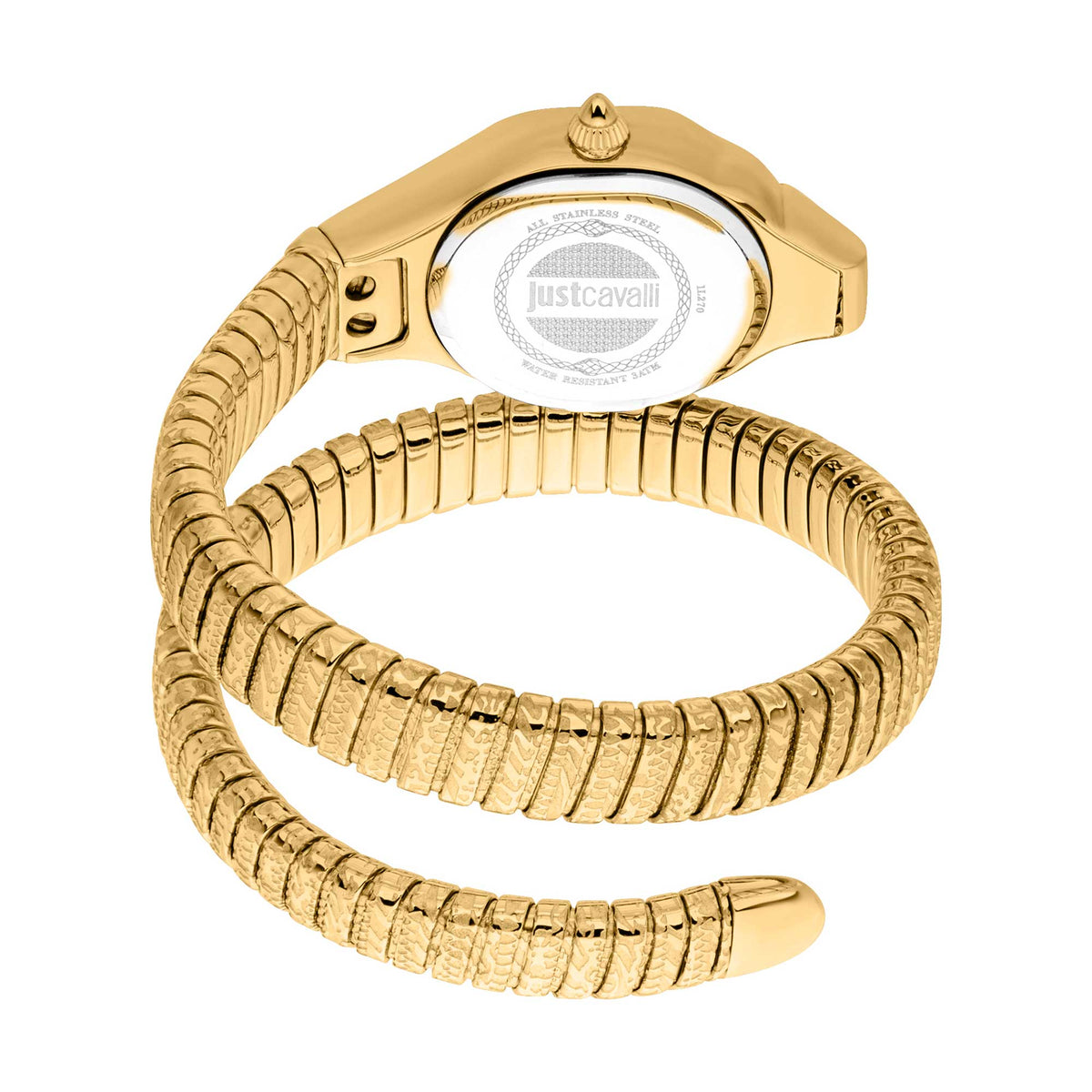 Just Cavalli Women's JC1L270M0035 Signature Snake Amalfi 22mm Quartz Watch