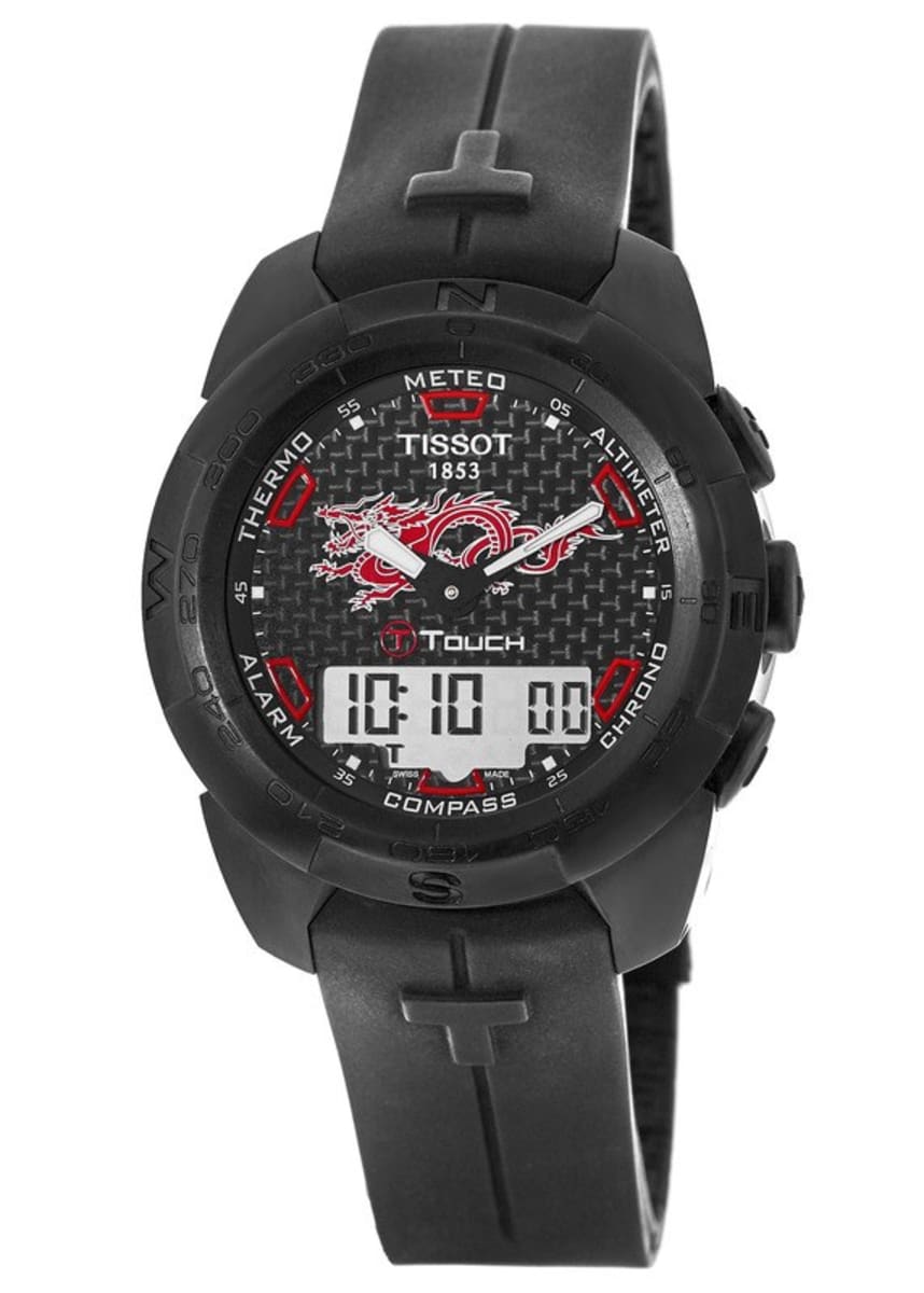 Tissot Men's T0134204720101 T-Touch Ex.Asi Quartz Watch