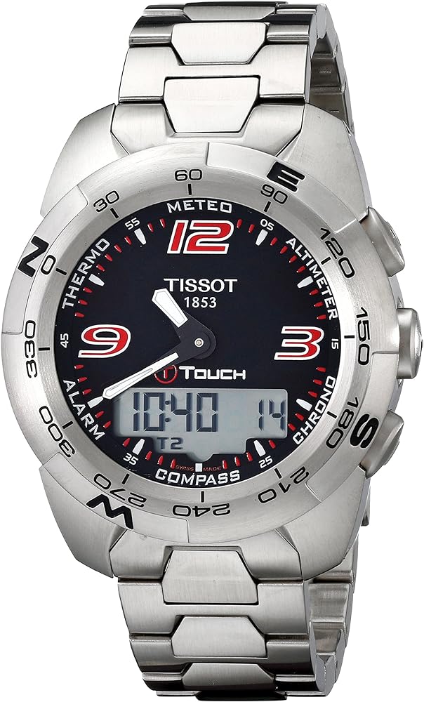 Tissot Men's T0134201105700 T-Touch Expert Quartz Watch
