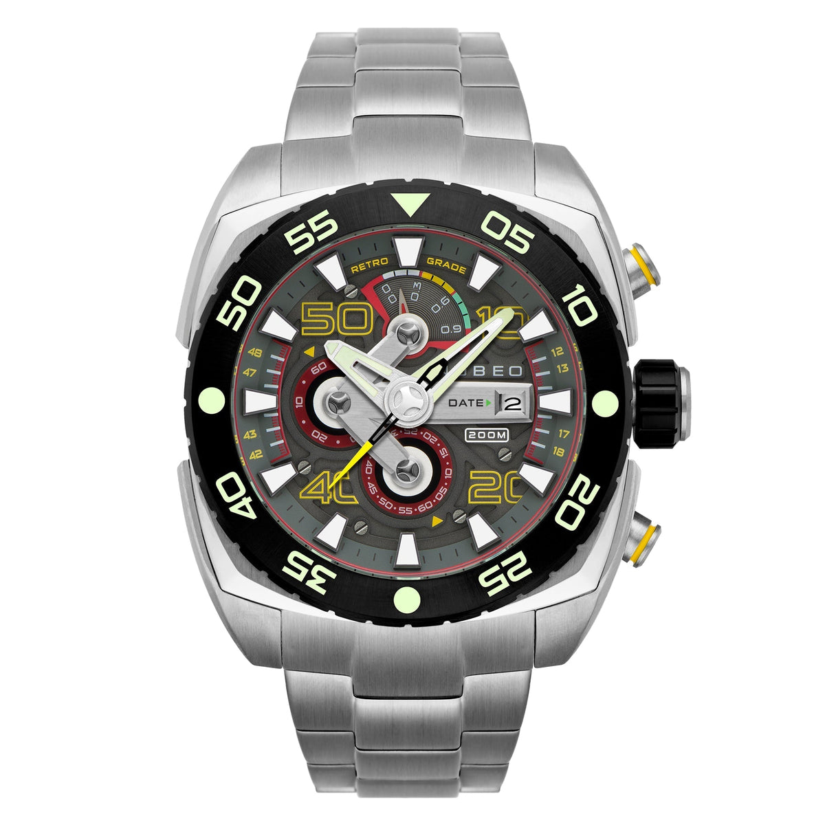 Nubeo Men NB-6056-55 Ingenuity 49mm Quartz Limited Edition Watch