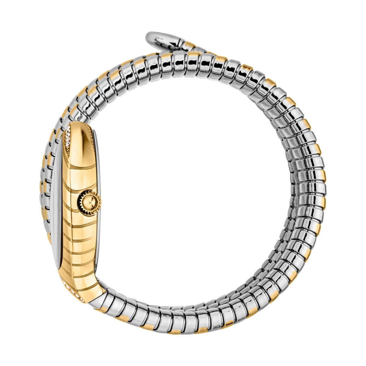 Just Cavalli Women's JC1L248M0055 Signature Snake Classico Lungo 23mm Watch