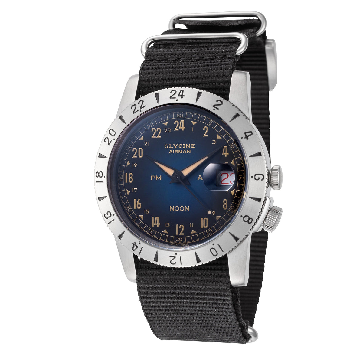 Glycine Men's GL0477 Airman Vintage 40mm Automatic Watch
