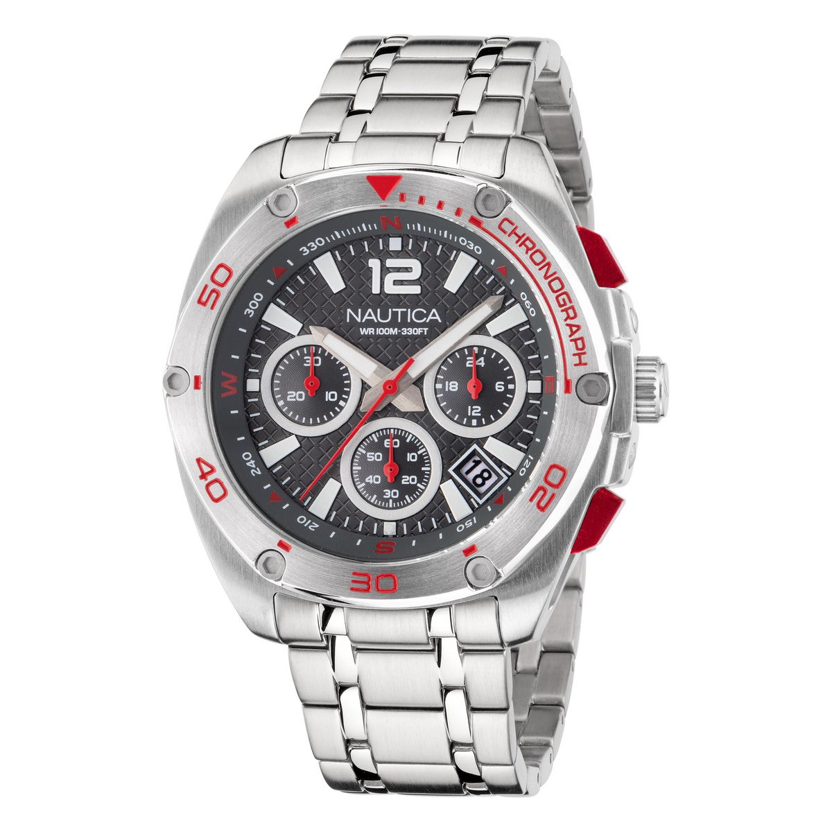 Nautica Tin Can Bay NAPTCS302 Men's 44 Quartz Watch