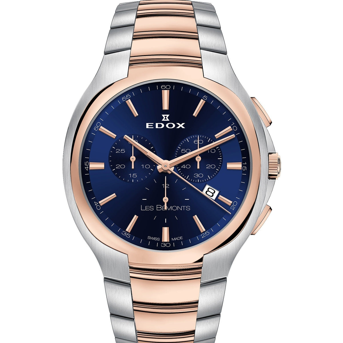 Edox Men 10239-357R-BUIR Les Bemonts 42mm Quartz Watch