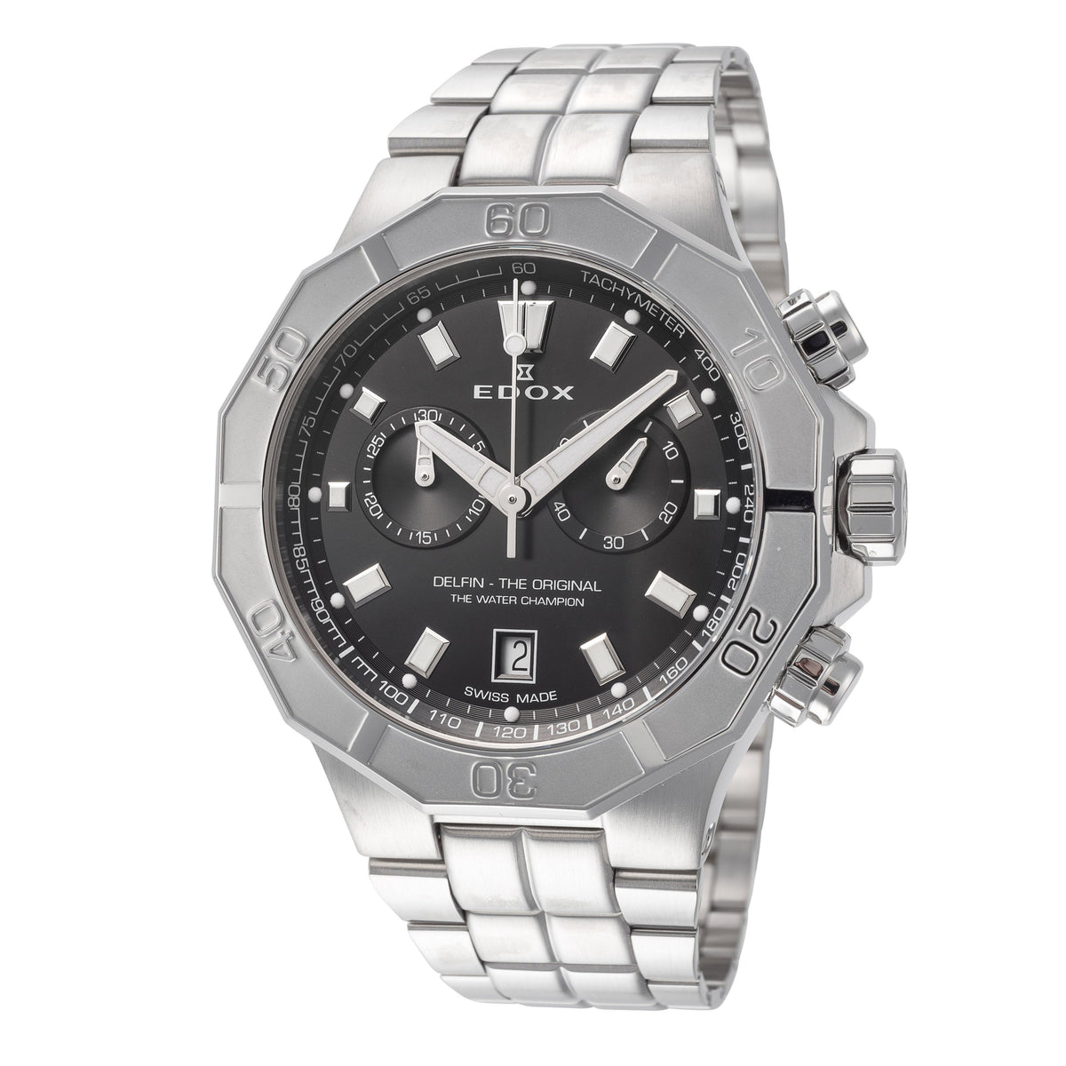 Edox Men 10113-3M-NIN Delfin The Original 43mm Quartz Watch