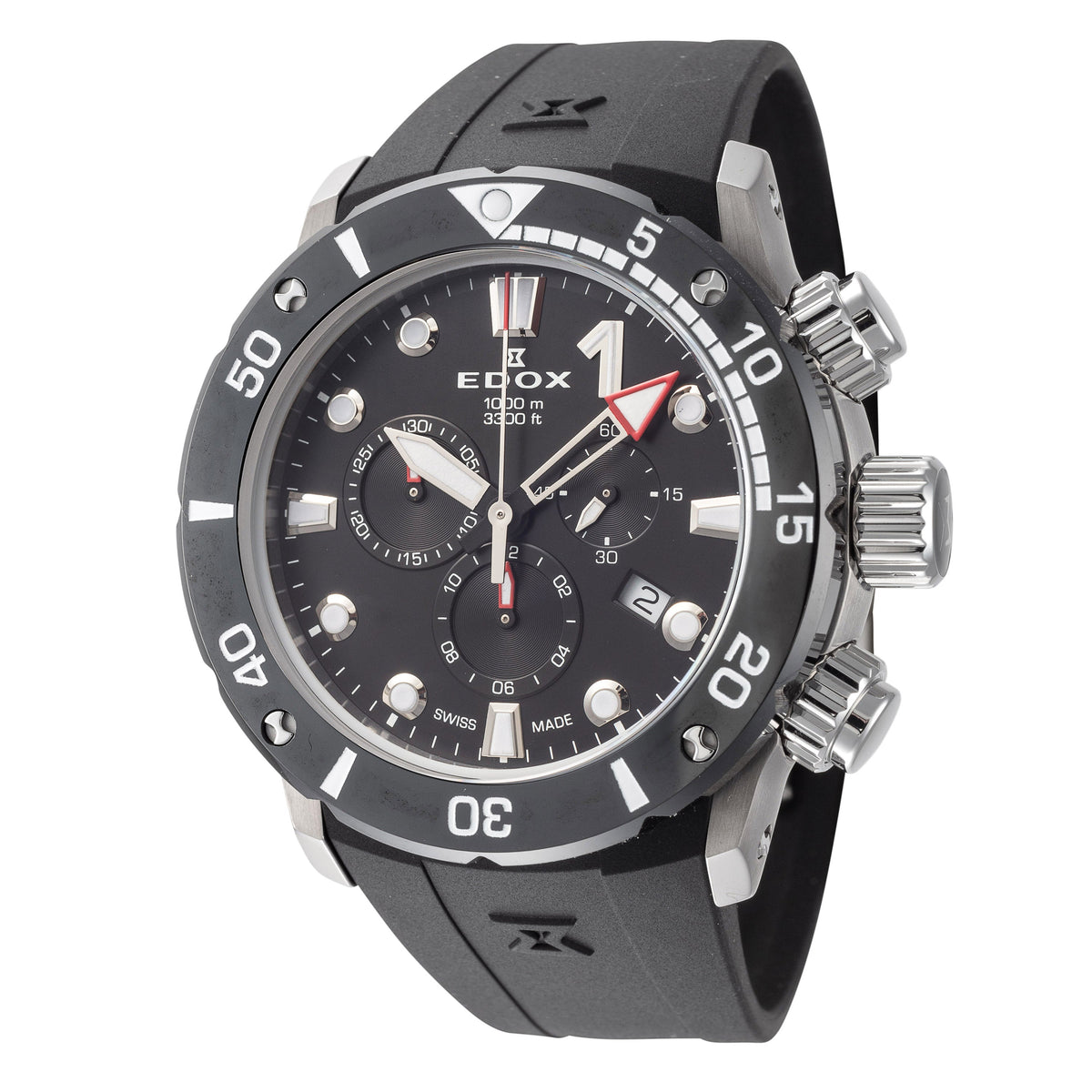 Edox Men 10242-TIN-NIN CO-1 45mm Quartz Watch