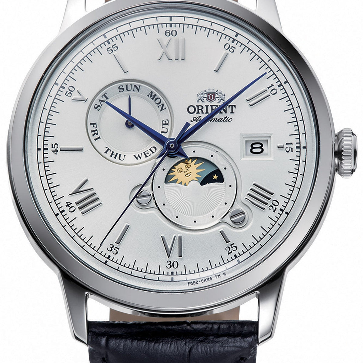 Orient Men's Sun & Moon 42mm Automatic Watch RA-AK0802S10B
