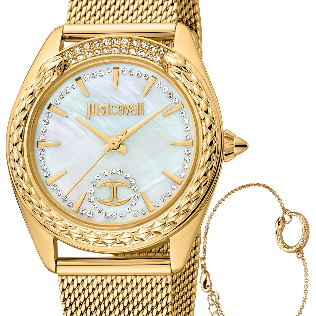 Just Cavalli Women's JC1L195M0225 Animalier 34mm Quartz Watch