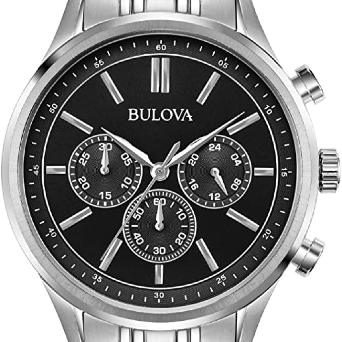 Bulova Men's Classic 42mm Quartz Watch Chronograph 96A211
