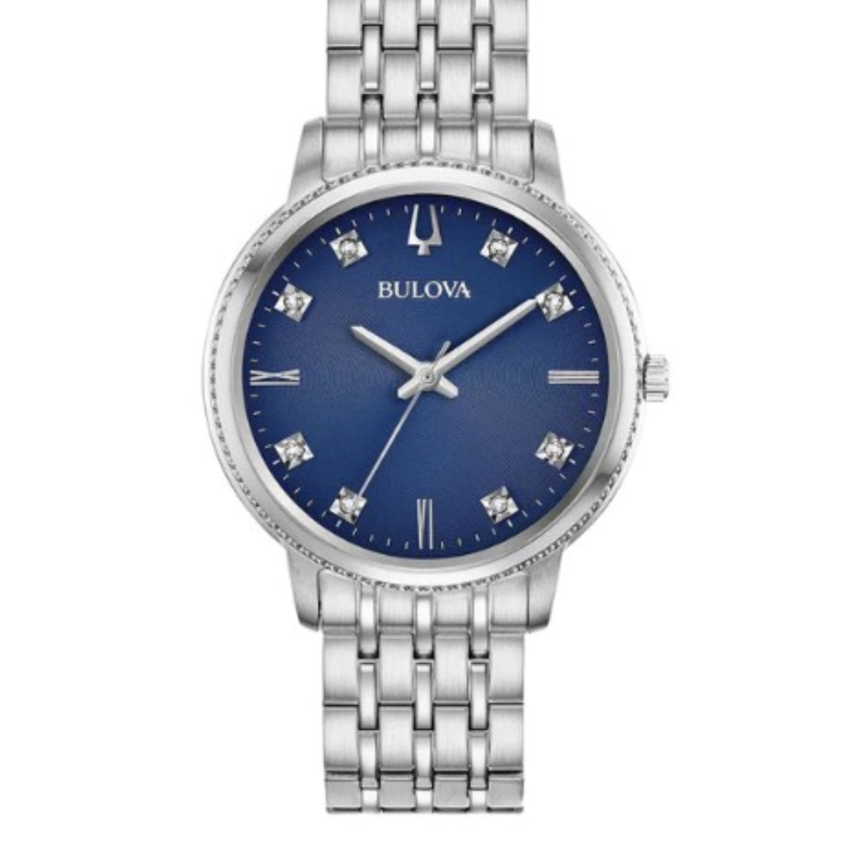 Bulova Women's Classic 32mm Quartz Diamond Watch 96P206