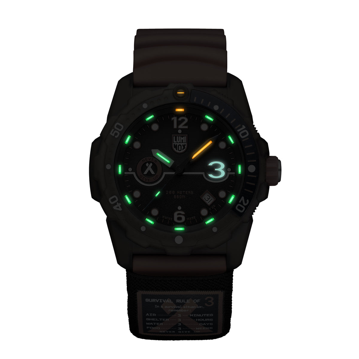 Luminox Men's XB.3729.ECO Bear Grylls Survival 42mm Quartz Watch