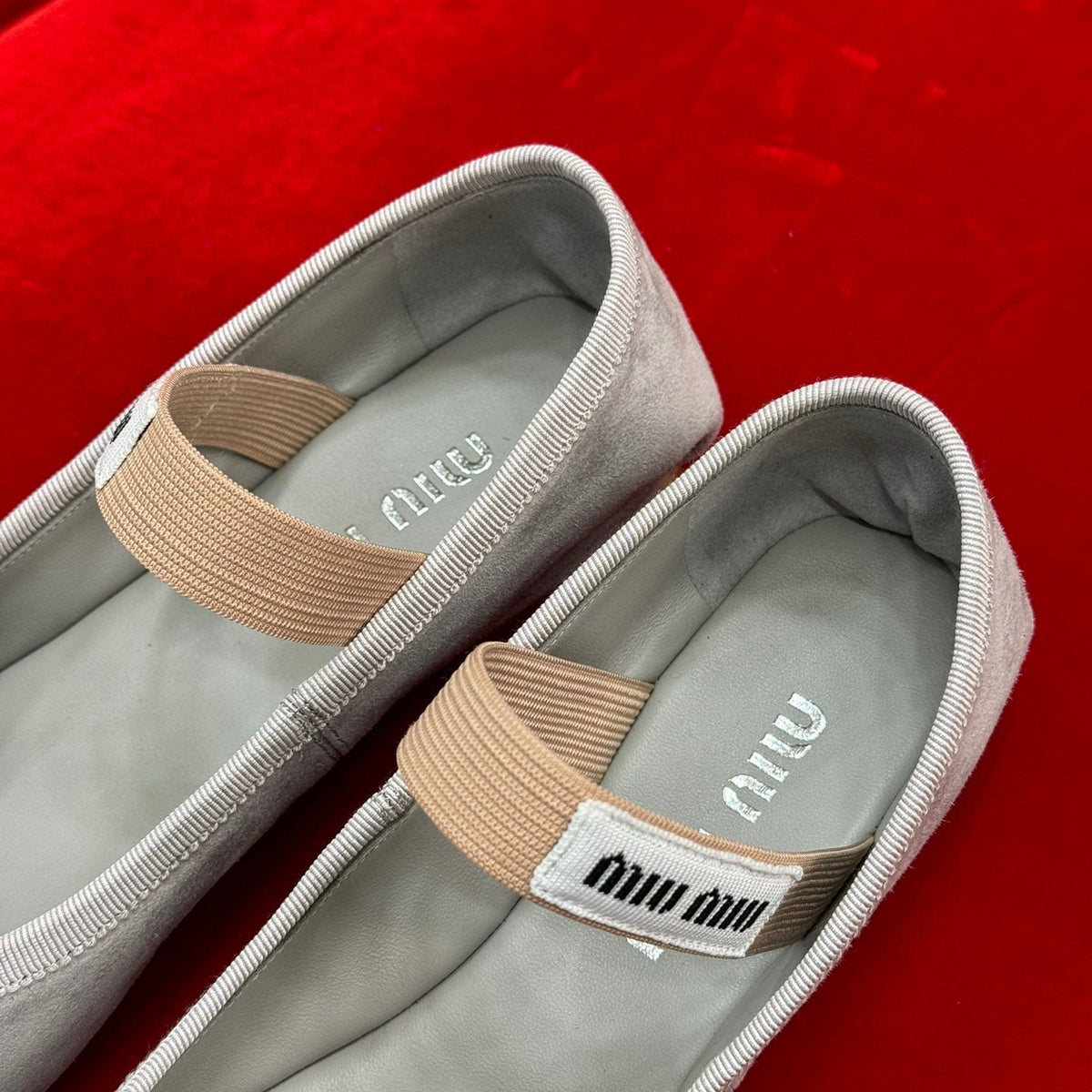 MIU M BALLERINA FLATS