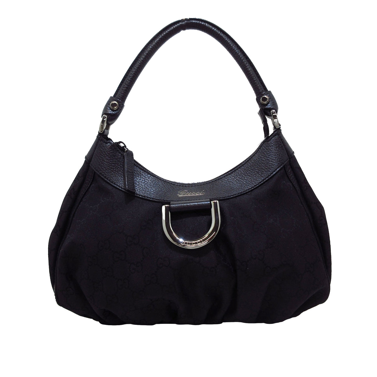 GUCCI GG Canvas Abbey D-Ring Handbag