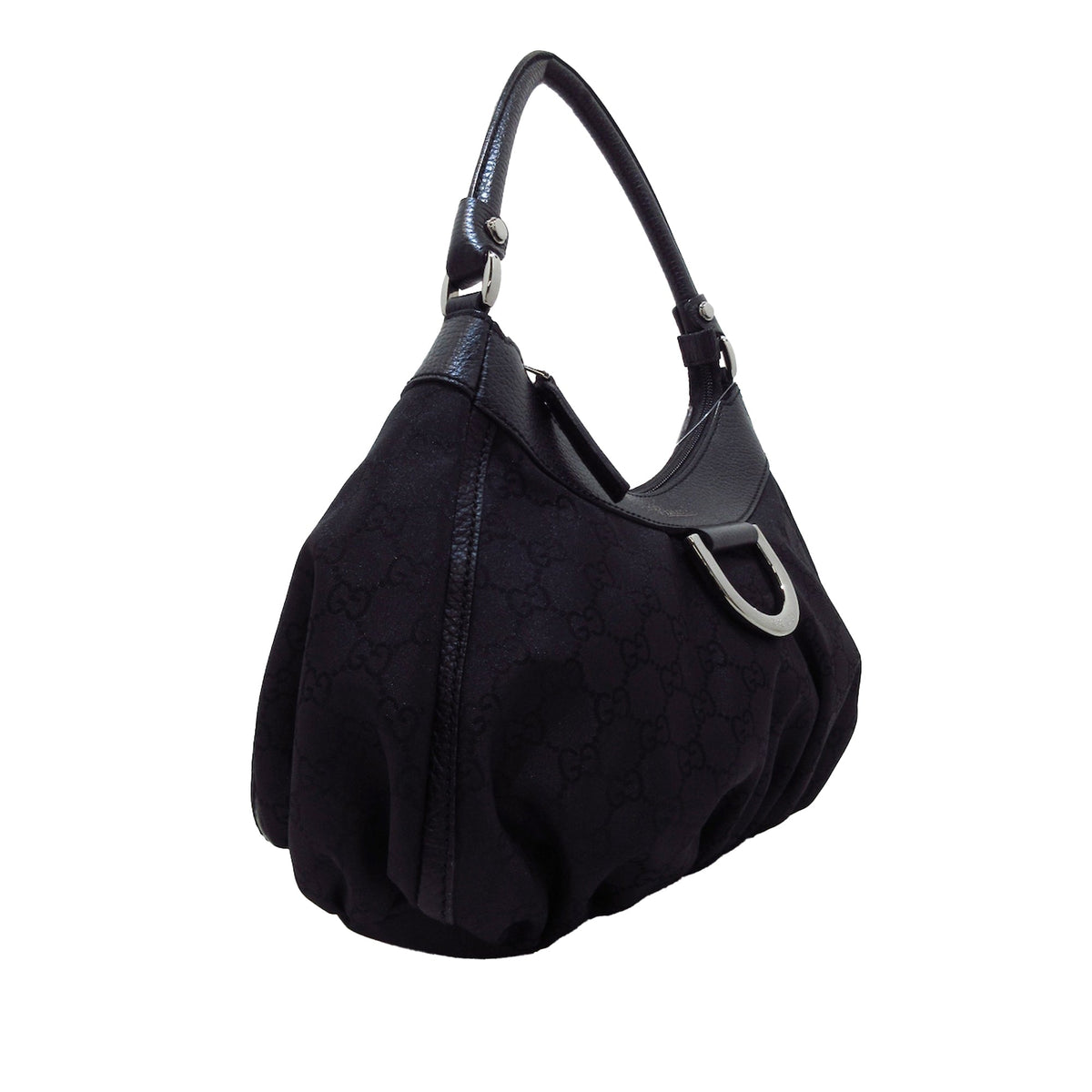 GUCCI GG Canvas Abbey D-Ring Handbag