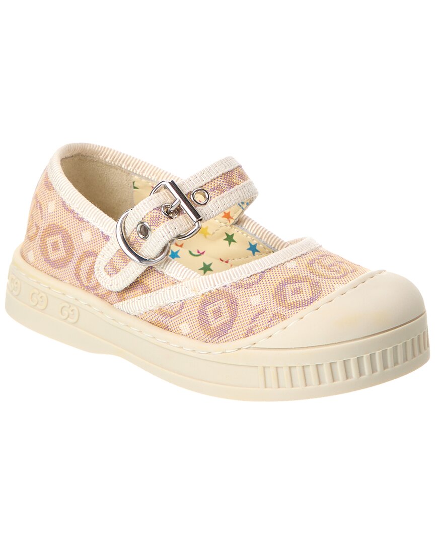 Gucci Gg Canvas Mary Jane