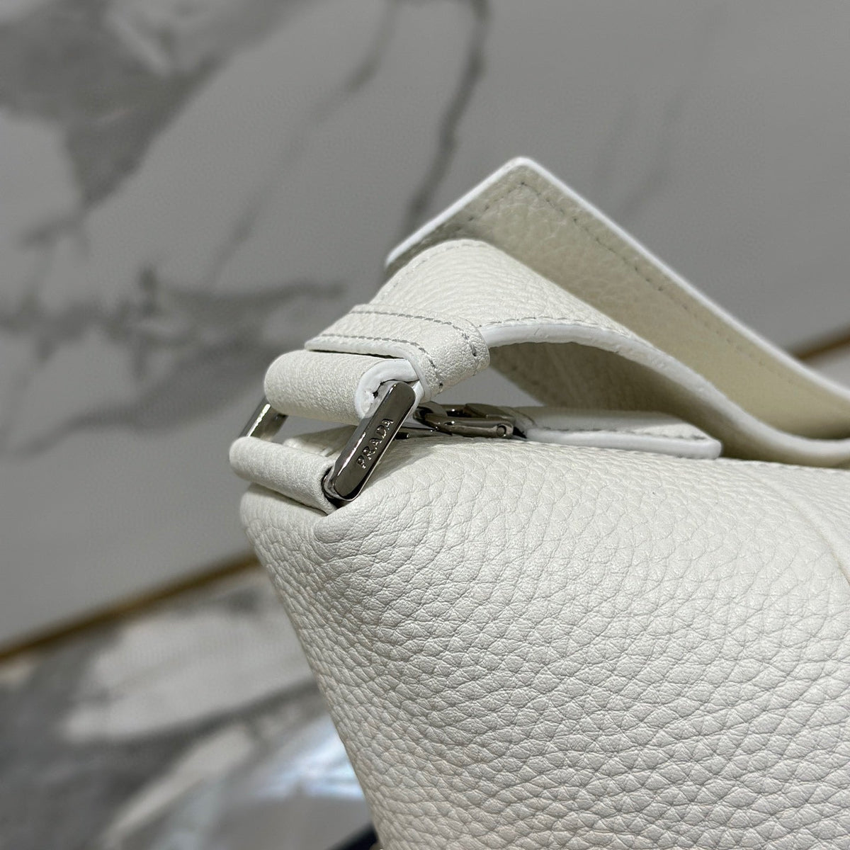 PD LEATHER BAG WITH SHOULDER STRAP