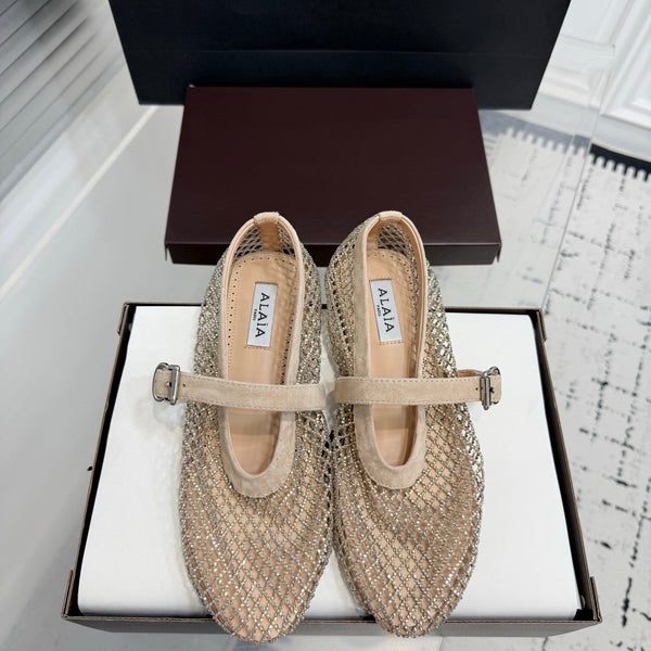ALAIA BALLET FLATS