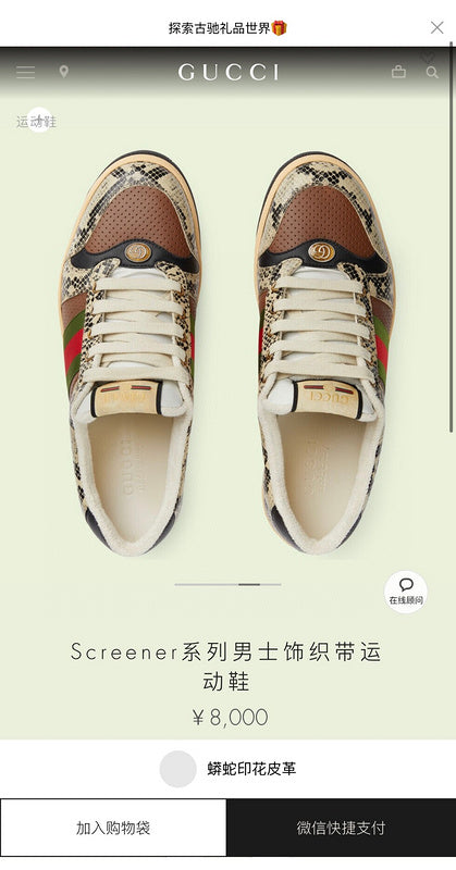 Gucci Luxury Shoes