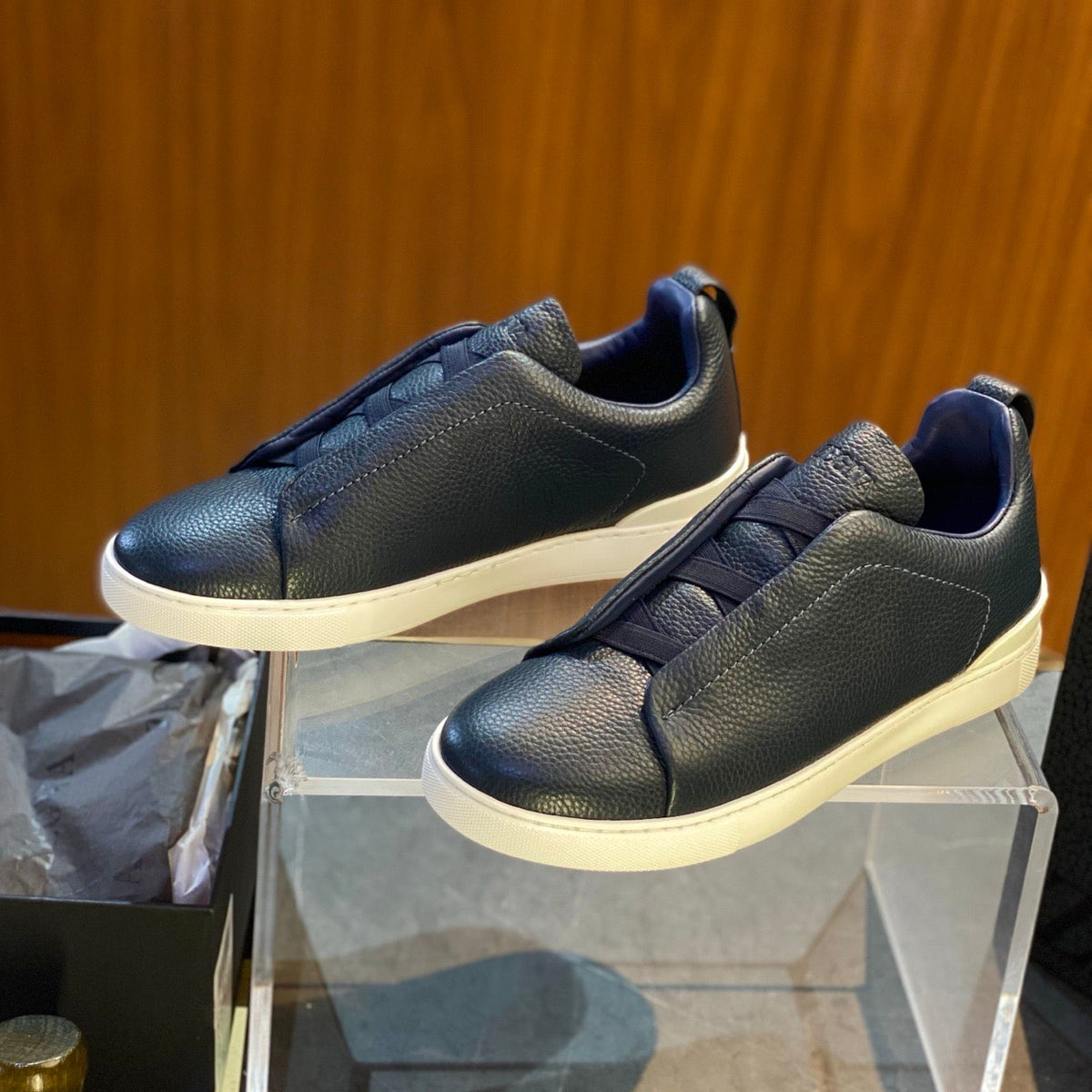 ZEGN TRIPLE STITCH SNEAKER
