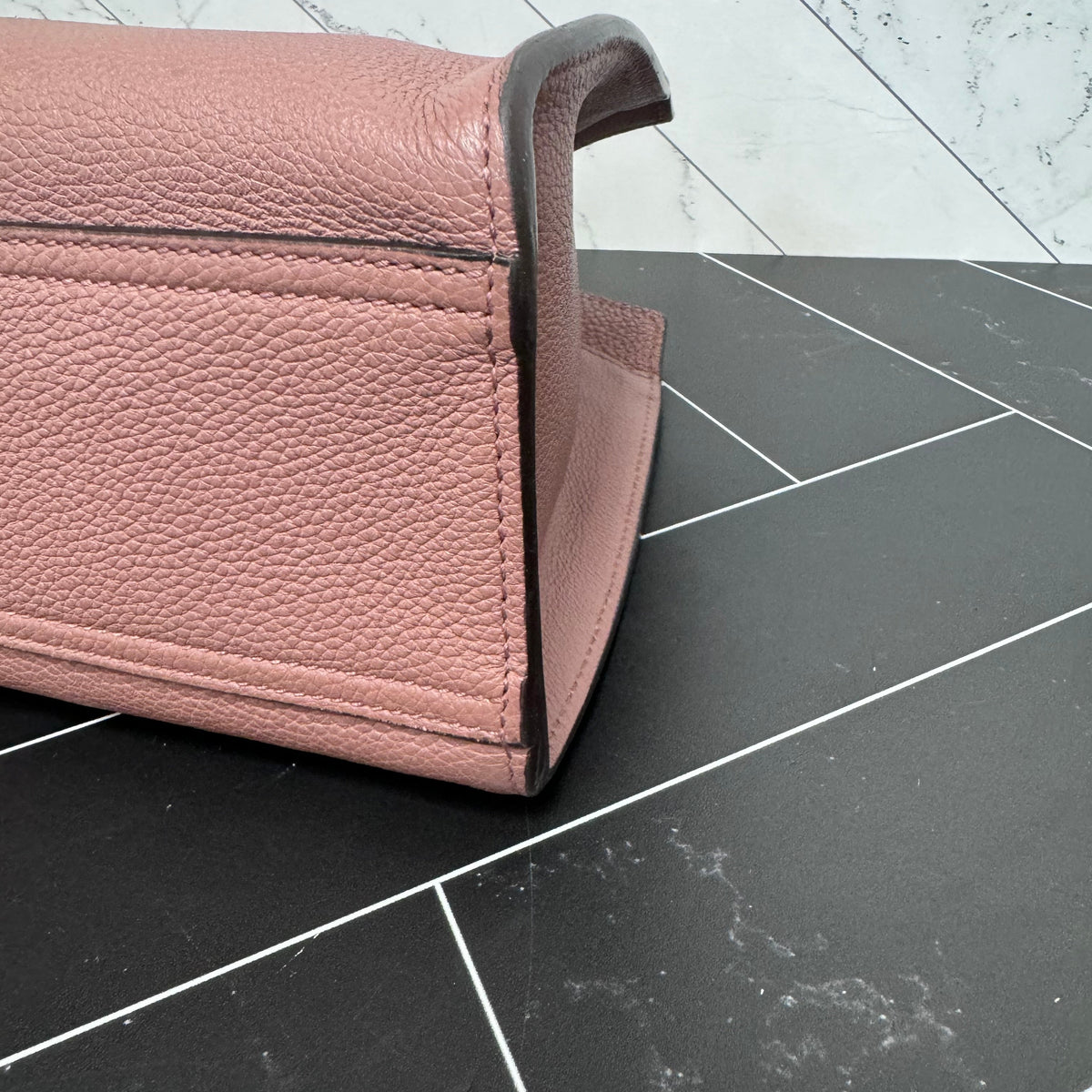 Gucci Mauve Leather Medium Soft Jackie 2Way Tote Bag