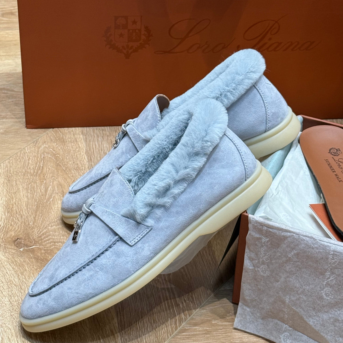 LORO P SUMMER CHARMS LOAFERS