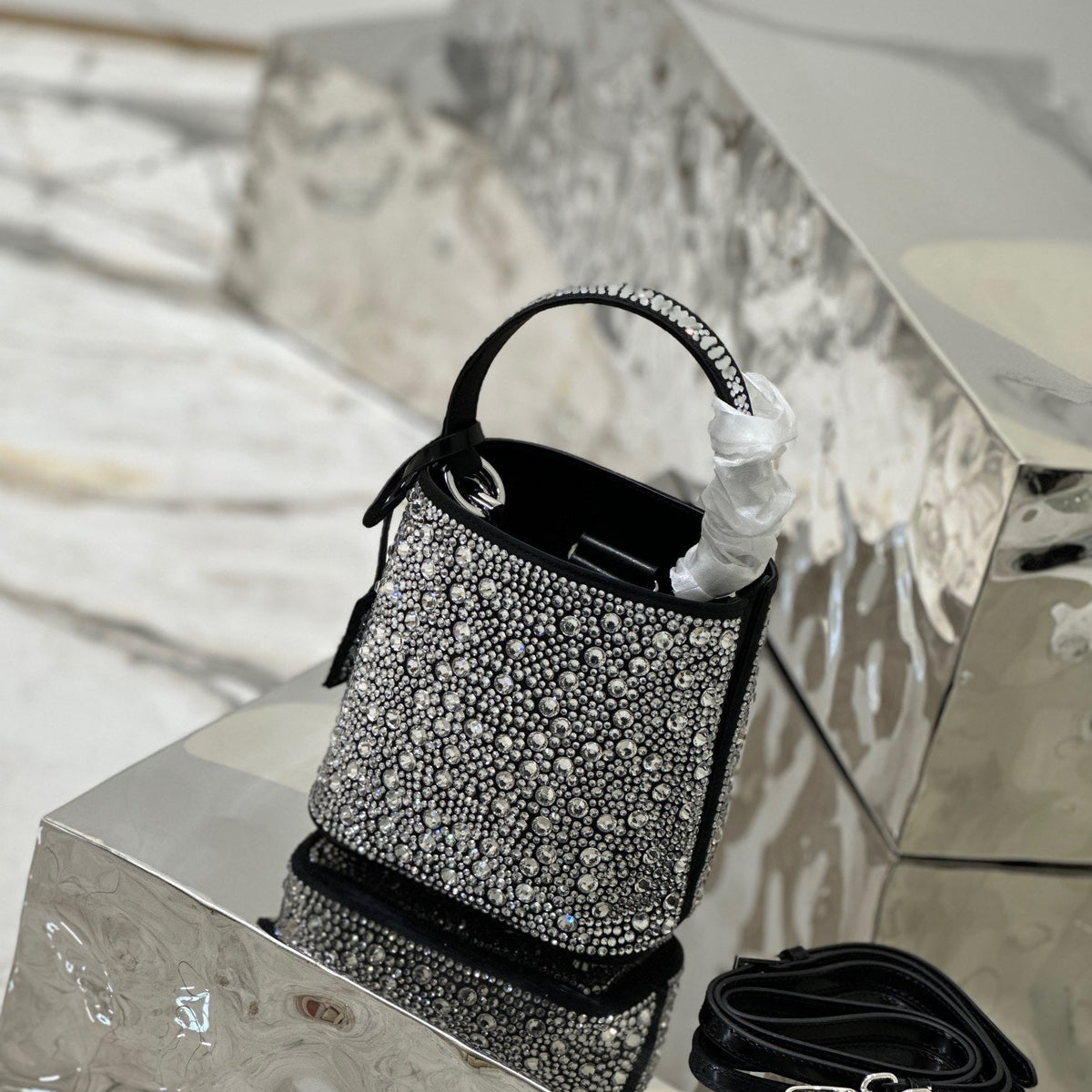 PD PANIER SATIN BAG