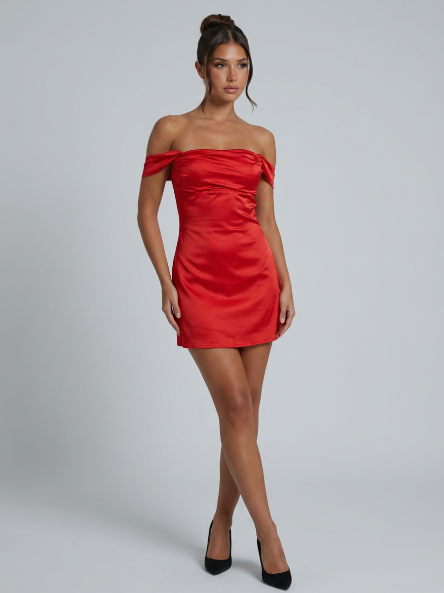 Blair | Off-Shoulder Mini Dress