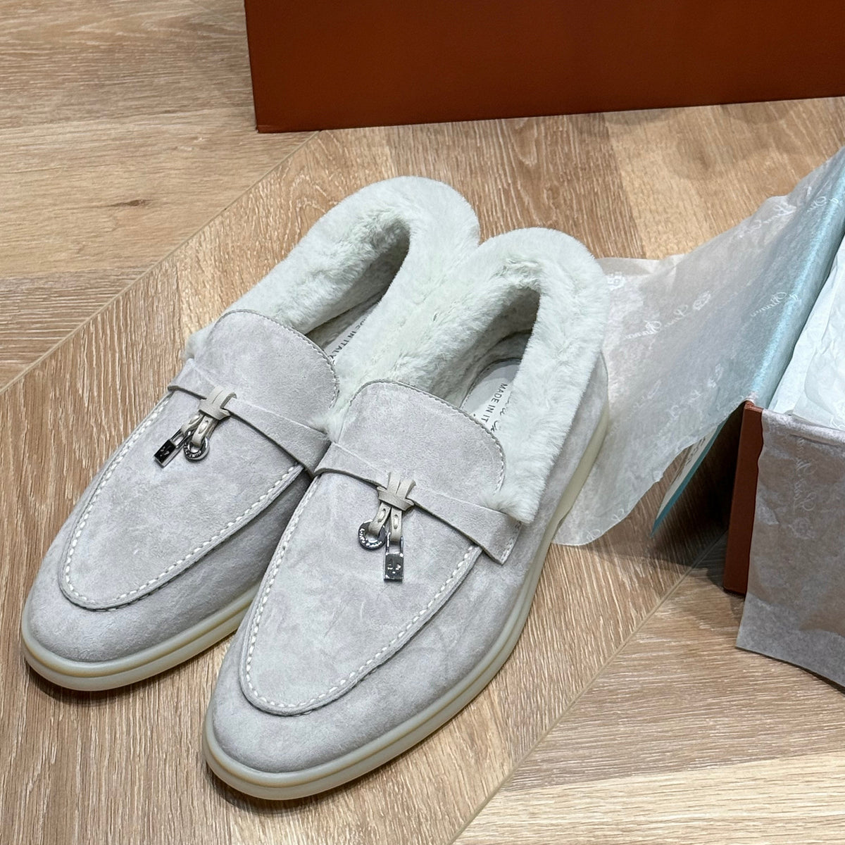 LORO P SUMMER CHARMS LOAFERS