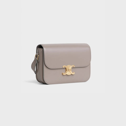 Classique Triomphe Bag in Shiny Calfskin Pebble