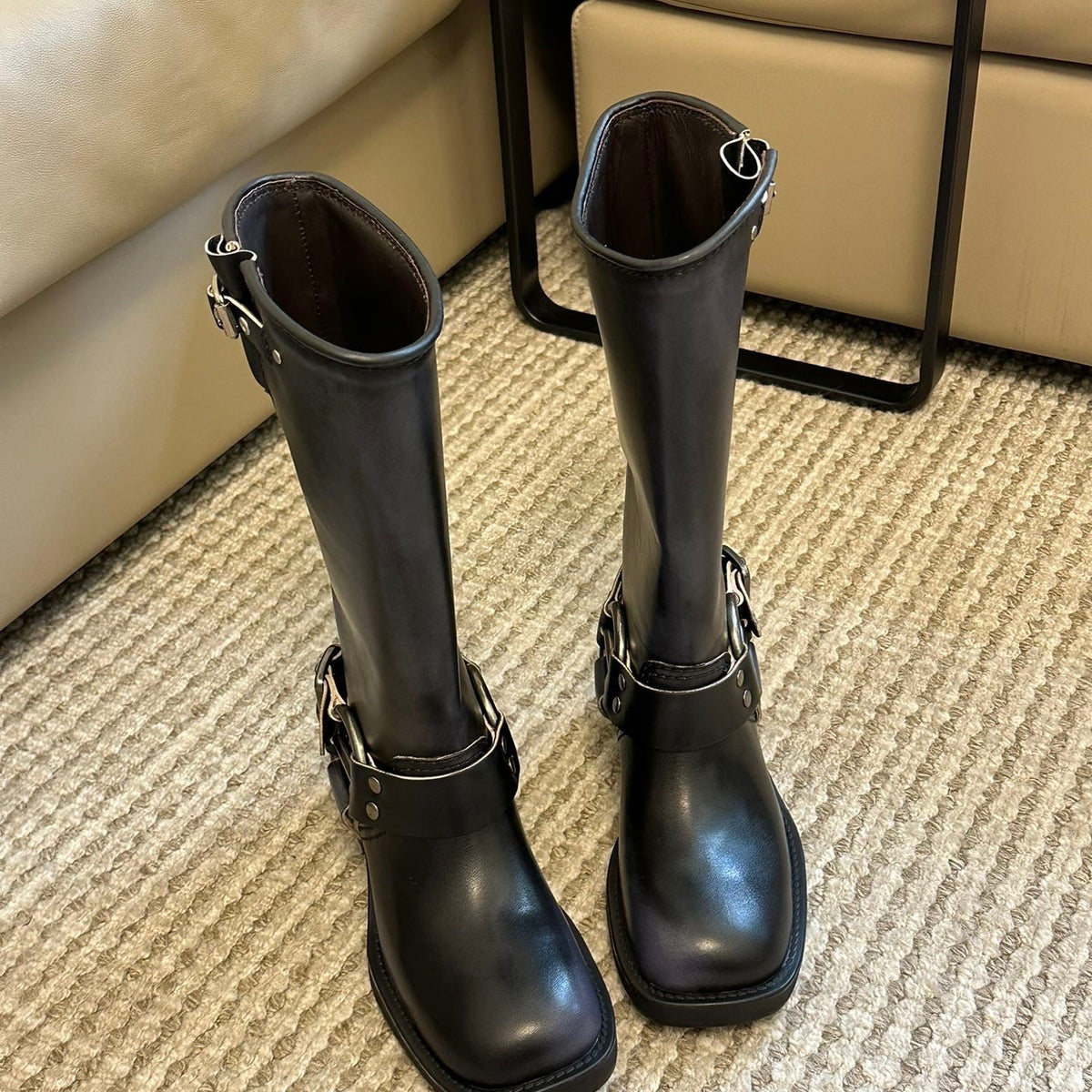 MIU M BOOTS