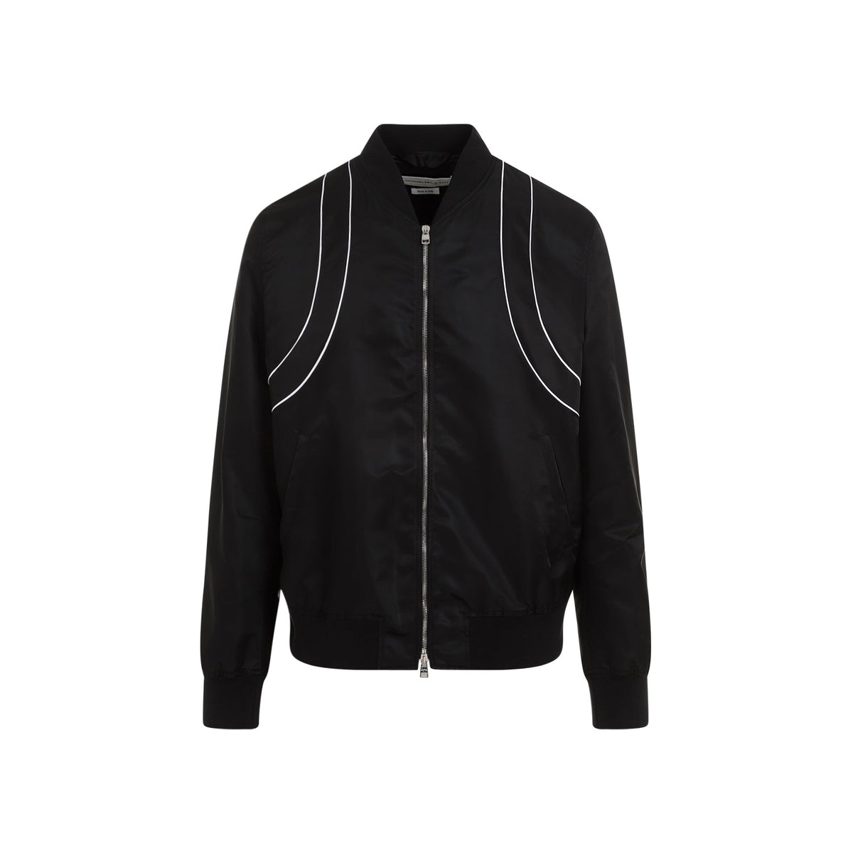 Alexander Mcqueen Piping Harness Bomber Men