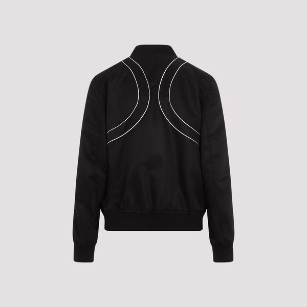 Alexander Mcqueen Piping Harness Bomber Men