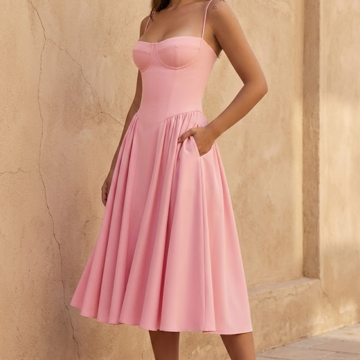 Kiki | Retro-Inspired Midi Dress