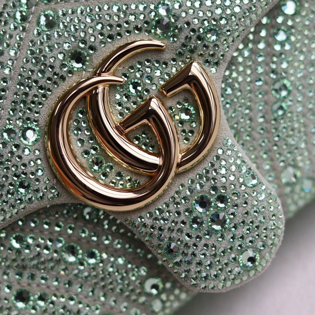 GG MARMONT CRYSTALS SMALL BAG
