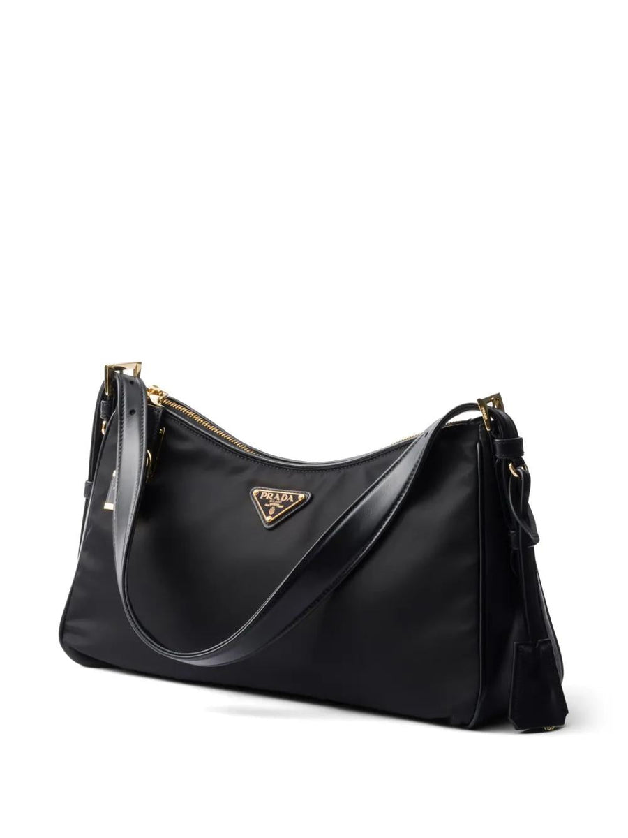 PRADA Large Nylon Aimee Shoulder Handbag
