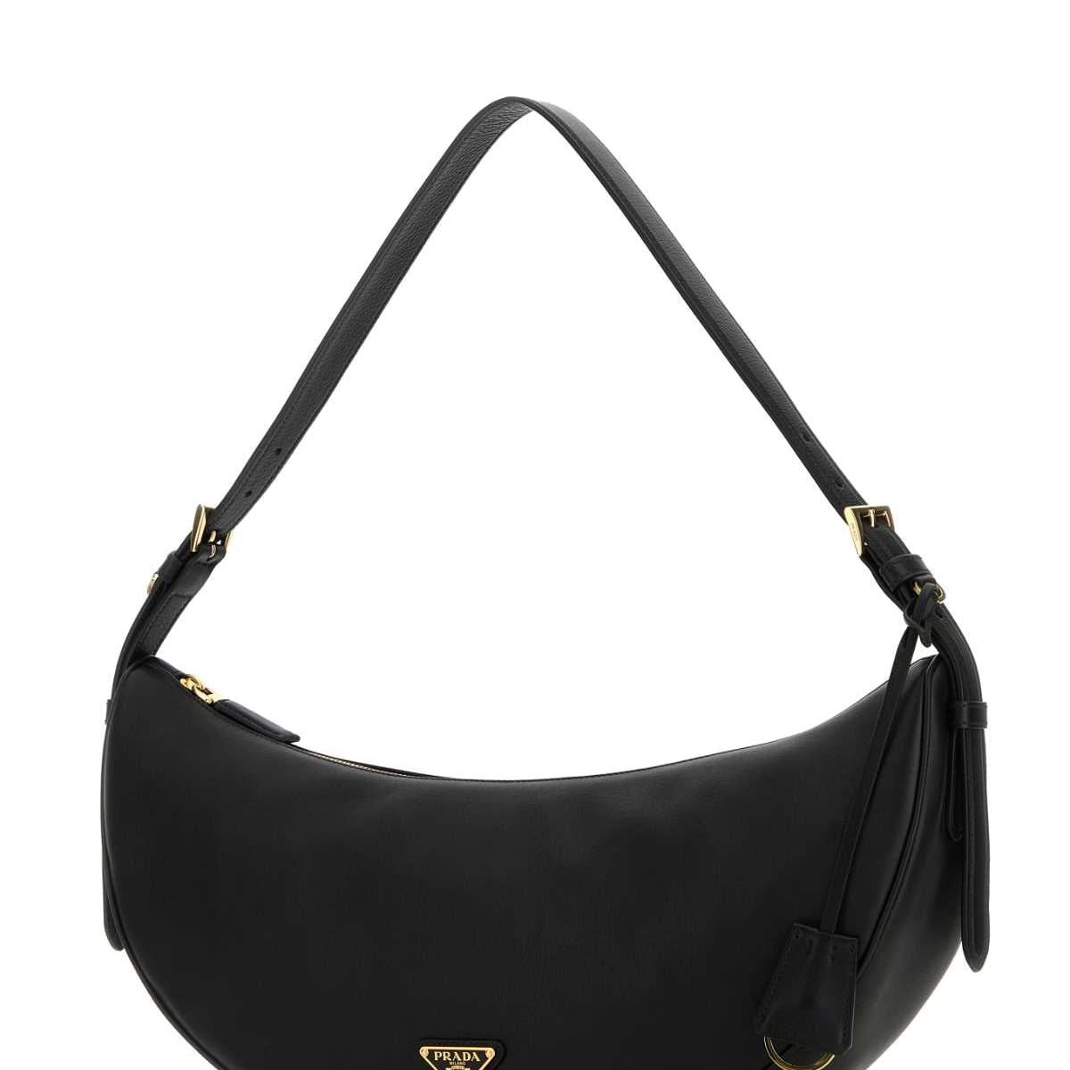 PRADA Sleek Leather Handbag - W:42CM H:19CM D:9CM