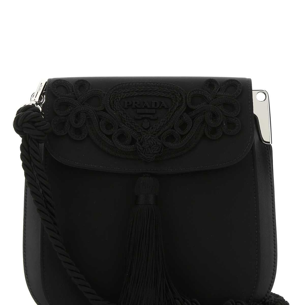 PRADA Nylon Crossbody Mini Handbag