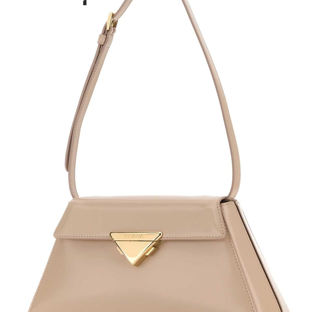 PRADA Mini Leather Shoulder Handbag
